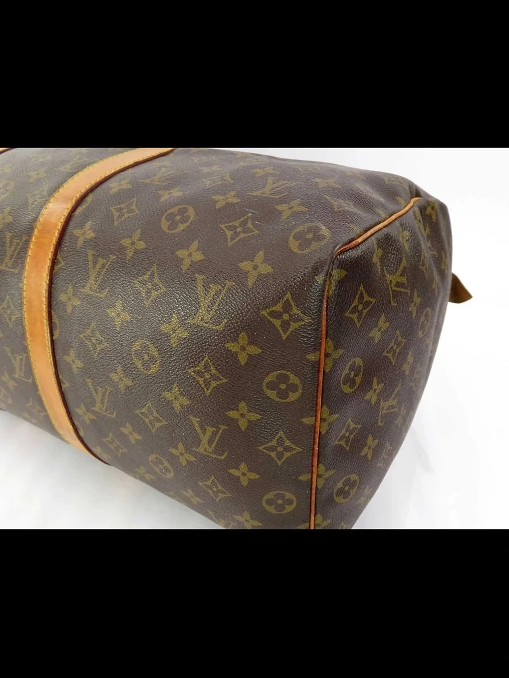 Louis Vuitton Monogram Canvas Duffel with Vachetta Trim